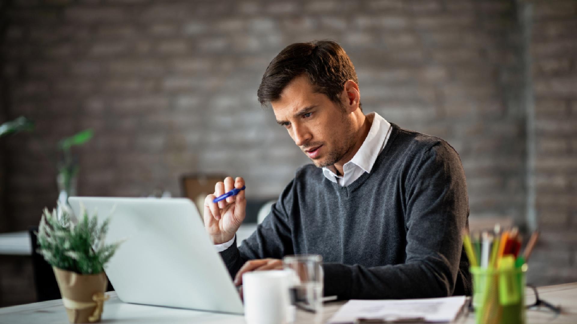 concentrated-businessman