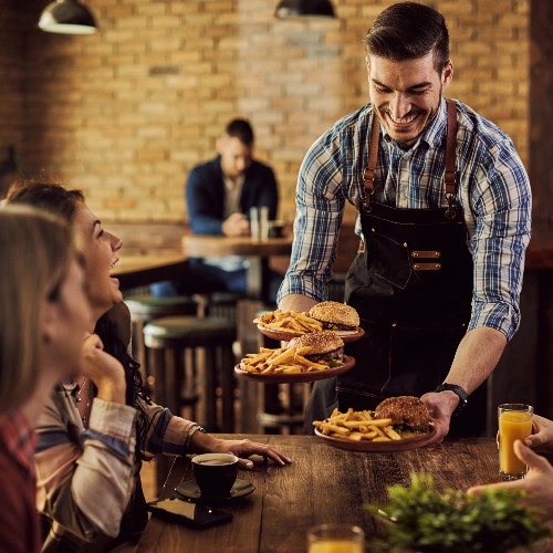 waiter-serving