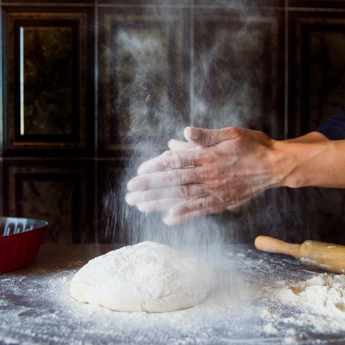 preparing-dough